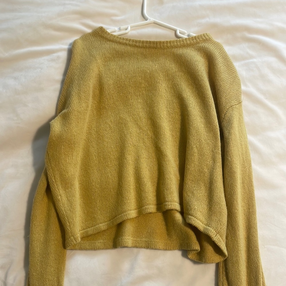 Brandy Melville Yellow Sweater